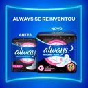 Absorvente Always Noturno Suave G com Abas - 8 unidades