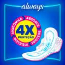 Absorvente Always Noturno Suave G com Abas - 8 unidades