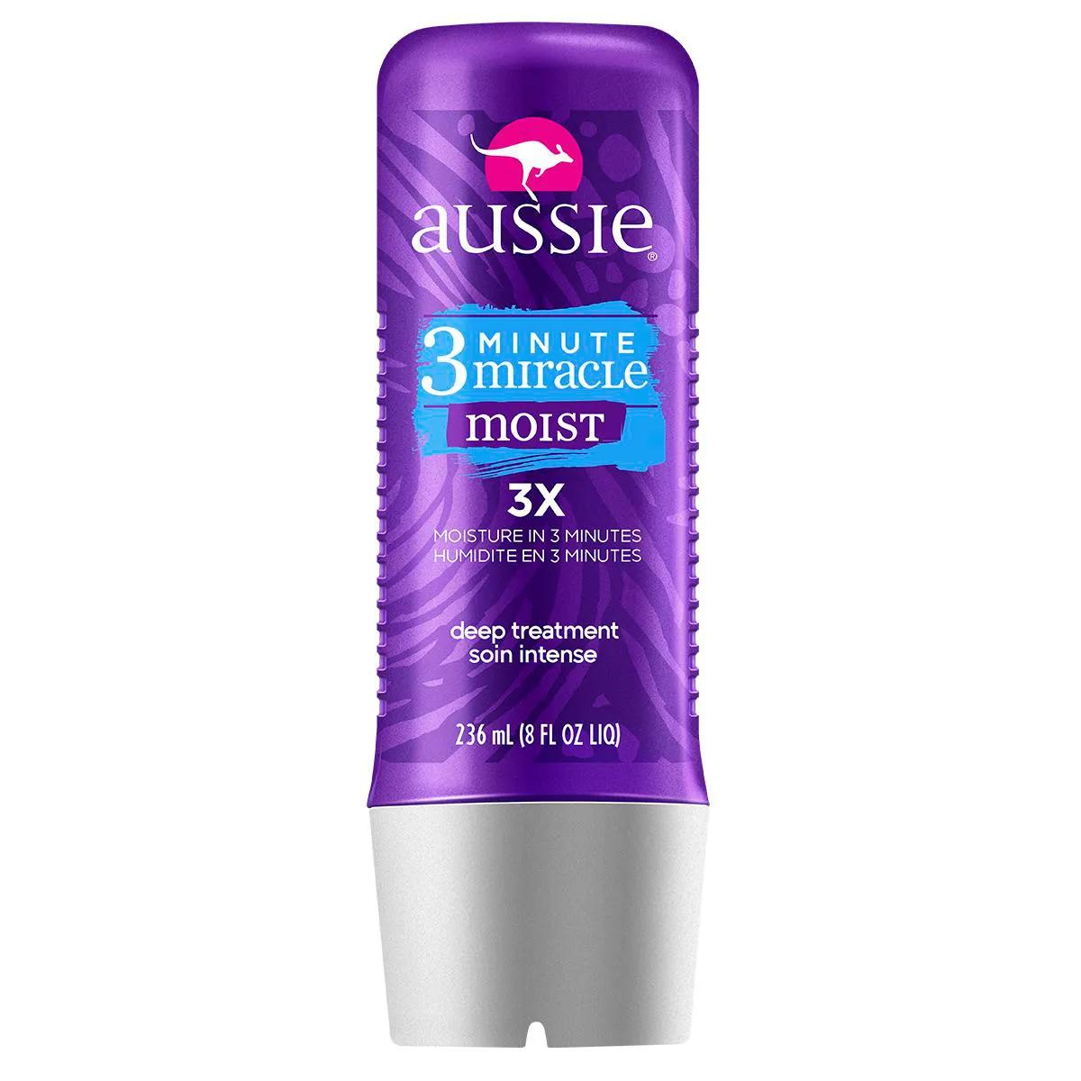 Tratamento Aussie Moist 3 Minutos Milagrosos com 236ml