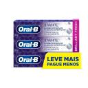 Kit Pasta de Dente Oral-B 3D White com 3 unidades de 70g