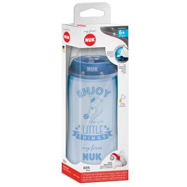 Mamadeira NUK My First Tamanho 2 Azul com 1 unidade