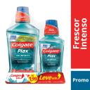 Kit Enxaguante Antisséptico Bucal Colgate Plax Ice Infinity 500ml + 250ml