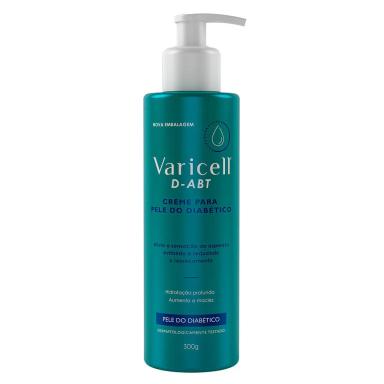 Creme Hidratante para Pele do Diabético Varicell D-ABT com 300g