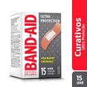 Curativos Band-Aid Ultra Protection Super Resistente 15 unidades