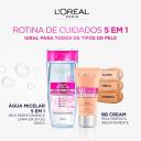 Água Micelar L'Oréal Paris Solução de Limpeza 5 em 1 200ml