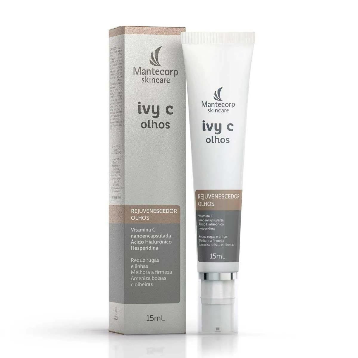 Creme Anti-Idade Ivy C Olhos Mantecorp com 15g