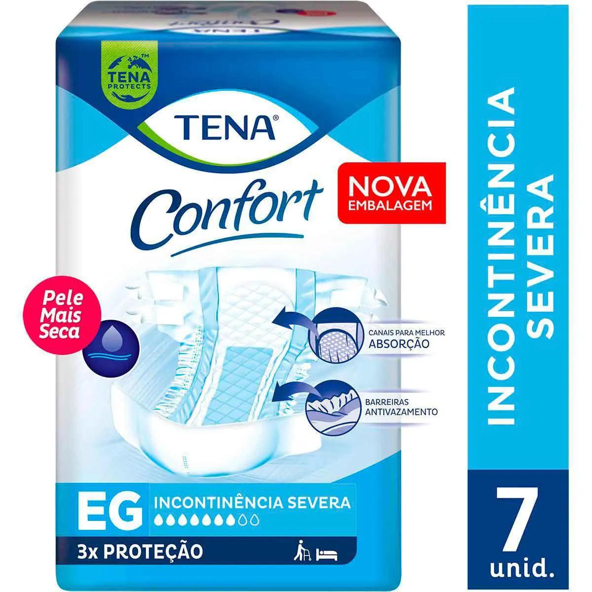 Fralda Adulto Tena Confort EG 7 unidades