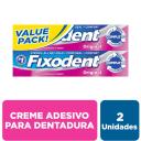 Kit Creme Fixador de Dentadura Fixodent Original 2 unidades 68g cada