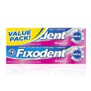 Kit Creme Fixador de Dentadura Fixodent Original 2 unidades 68g cada