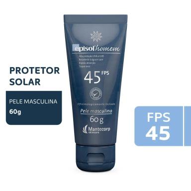 Protetor Solar Episol Homem FPS 45 Masculino com 60g