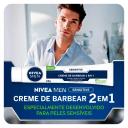 Creme de Barbear Nivea Men Sensitive 2 em 1 com 65g