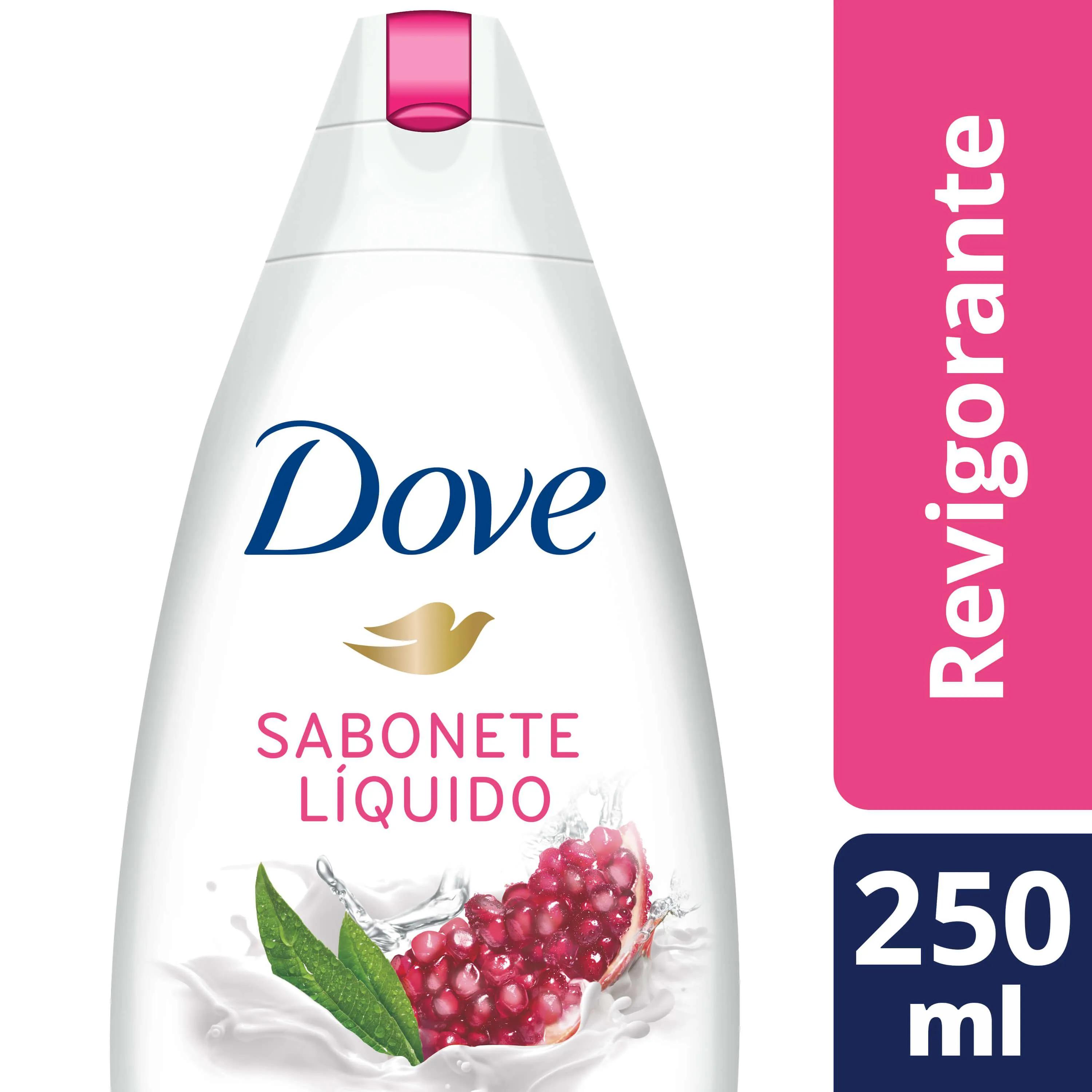 Sabonete Líquido Dove Go Fresh Romã e Verbena com 250ml