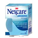Curativo Fita de Silicone Nexcare Peles Sensíveis com 1 rolo de 25,4mm x 3,65m
