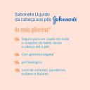 Refil Sabonete Líquido Johnson's Baby Cabeça aos Pés com 180ml