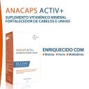 Suplemento Alimentar para Cabelos e Unhas Anacaps Activ+ com 30 cápsulas