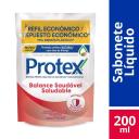 Refil Sabonete Líquido Protex Balance 200ml Desodorante Aerosol Monange Frutas Vermelhas Feminino com 150ml 