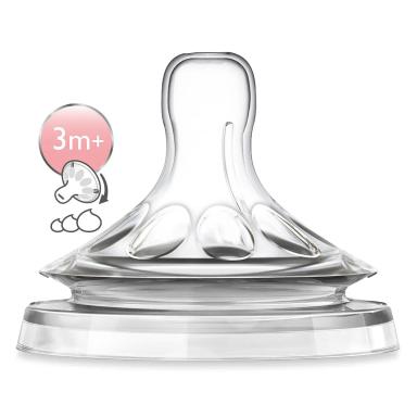 Bico de Mamadeira Philips Avent Pétala Fluxo Variável com 2 unidades