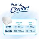 Roupa Íntima Tena Pants Confort P/M 8 unidades