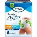 Roupa Íntima Tena Pants Confort P/M 8 unidades