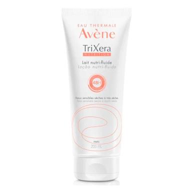 Loção Hidratante Avène Trixera Nutrition Hydra-Fluida sem Perfume com 200ml