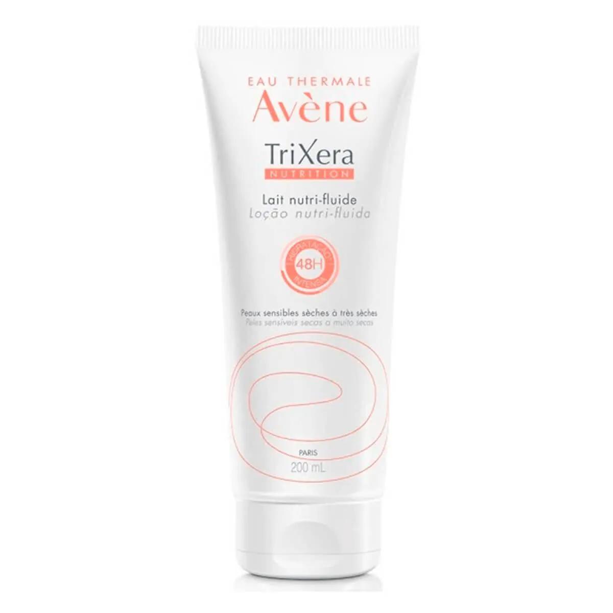 Loção Hidratante Avène Trixera Nutrition Hydra-Fluida sem Perfume com 200ml