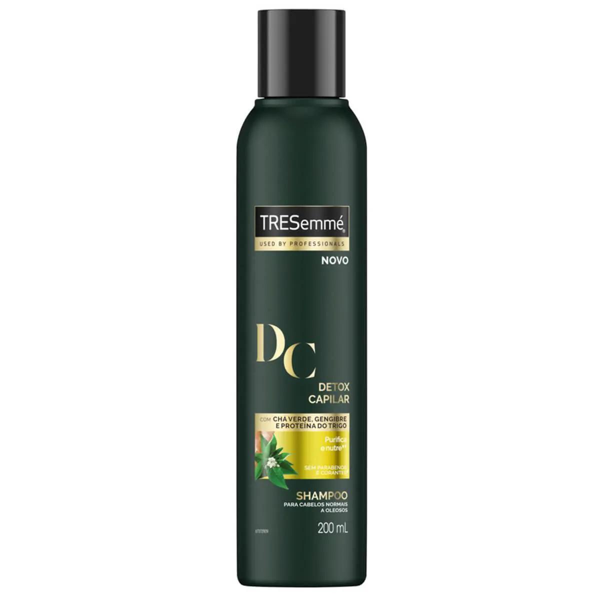 Shampoo TRESemmé Detox Capilar com 200ml