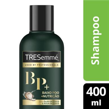 Shampoo TRESemmé Baixo Poo + Nutrição com 400ml