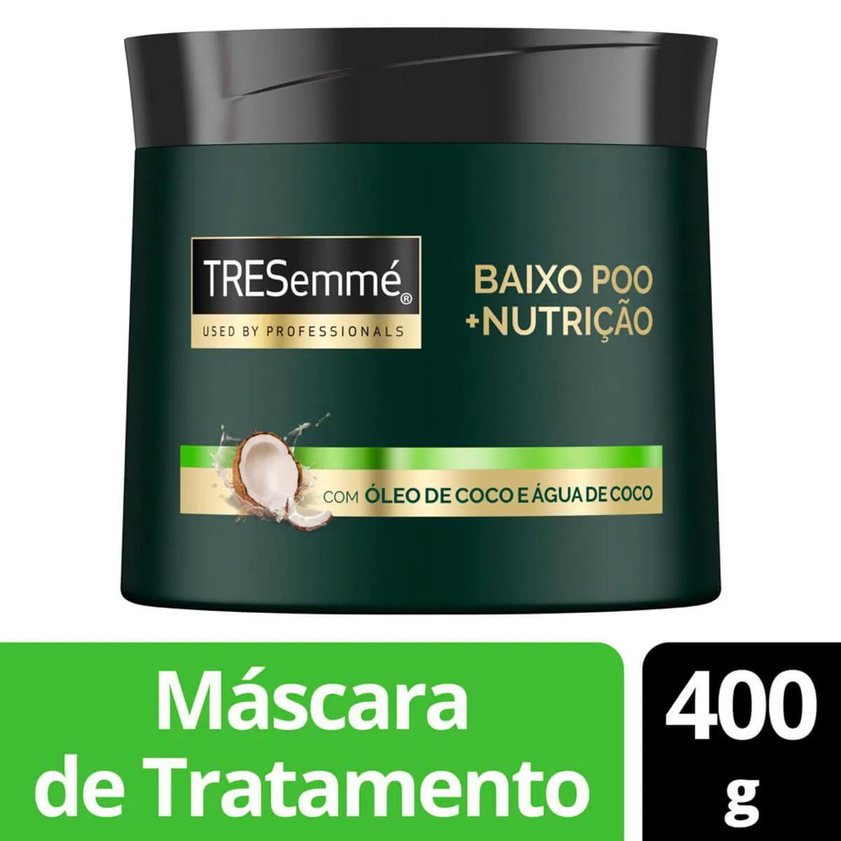 Máscara de Tratamento Tresemmé Baixo Poo + Nutrição com 400g