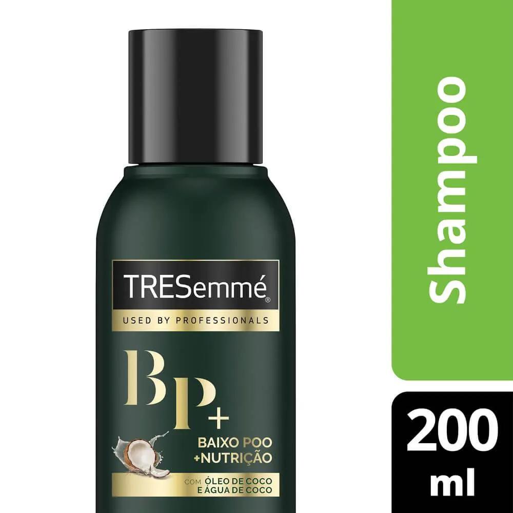 Shampoo TRESemmé Baixo Poo + Nutrição com 200ml