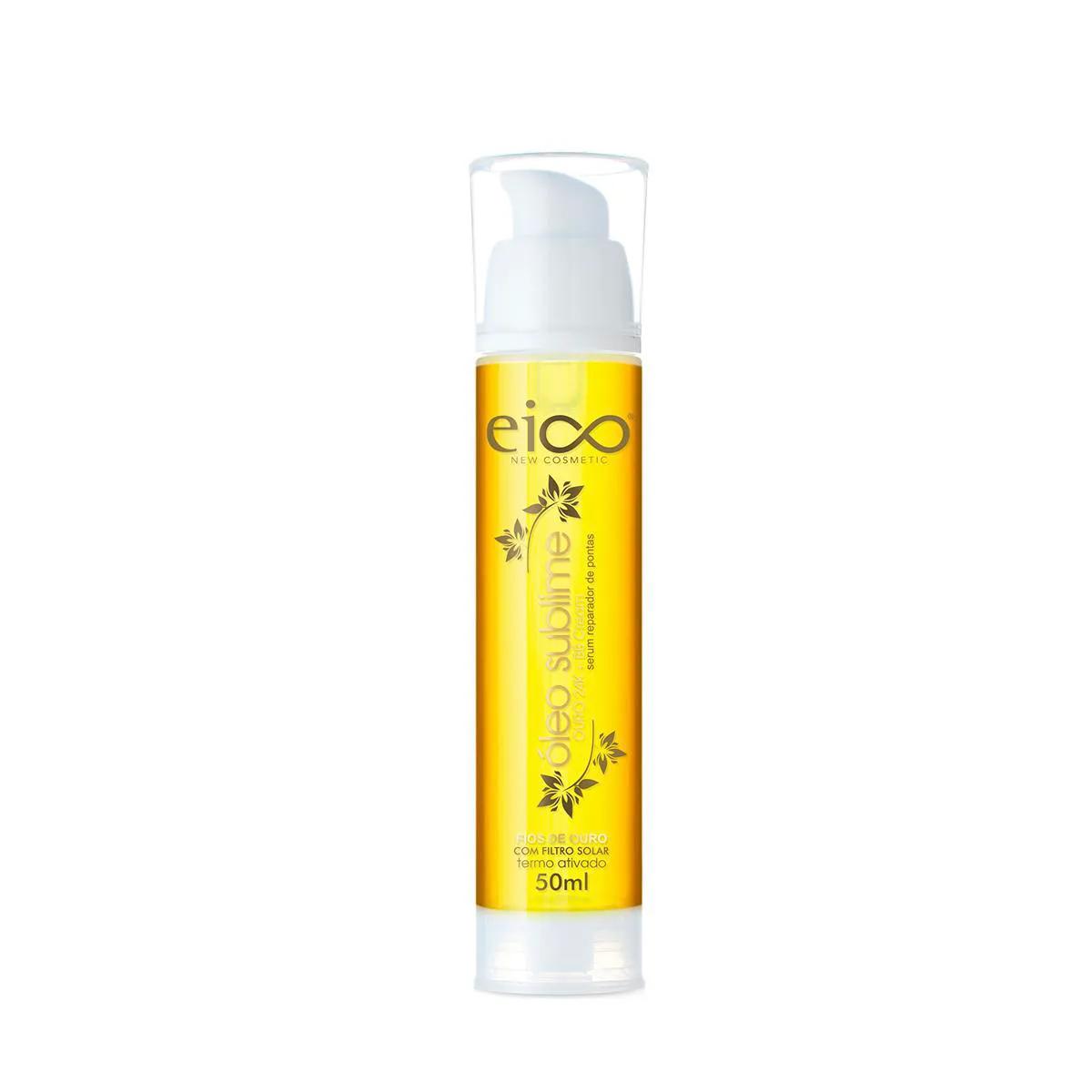 Óleo Sublime Eico Fios de Ouro com 50ml