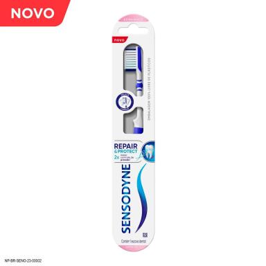 Escova de Dente Sensodyne Repair & Protect com 1 unidade