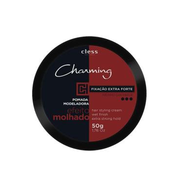 Pomada Modeladora Charming Efeito Molhado Extra Forte 50g