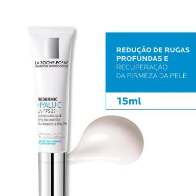 Creme Anti-Idade La Roche-Posay Hyalu C UV FPS 25 com 15ml