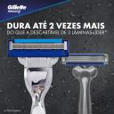 Carga para Aparelho de Barbear Gillette Mach3 Turbo com 4 unidades