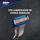 Carga para Aparelho de Barbear Gillette Mach3 Turbo com 4 unidades