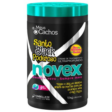 Creme de Tratamento Novex Meus Cachos Santo Black Poderoso com 1kg