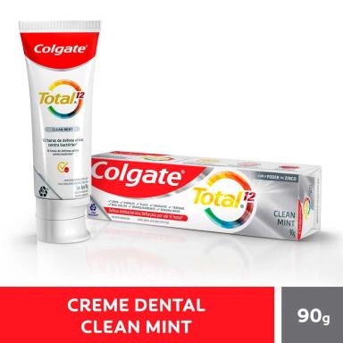 Pasta de Dente Colgate Total 12 Clean Mint com 90g
