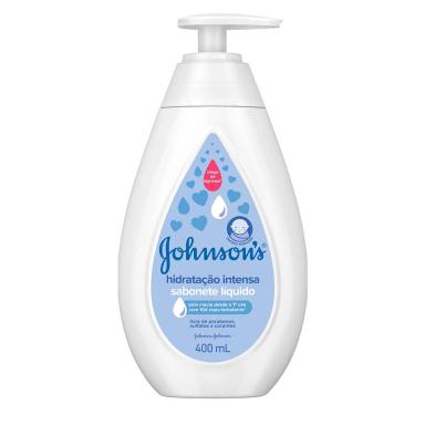 Johnson's Sabonete Líquido Recém-Nascido Hidratação Intensa com 400ml
