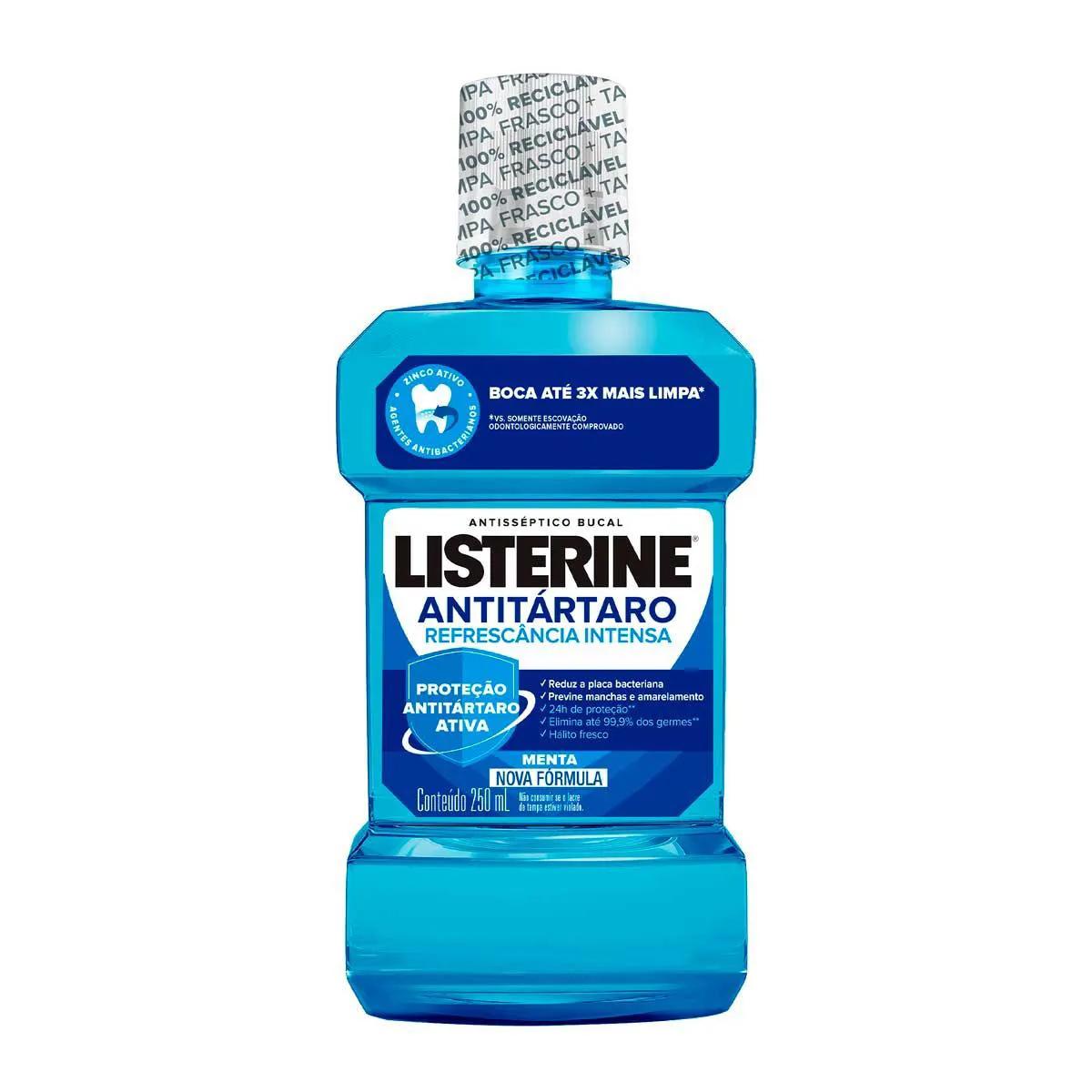 Enxaguante Antisséptico Bucal Listerine Antitártaro 250ml