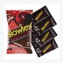 Camisinha Blowtex Morango com Chocolate com 3 unidades