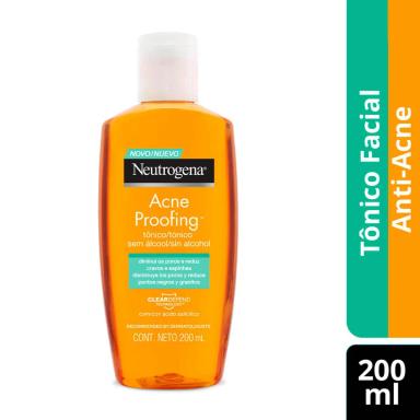 Tônico Facial sem Álcool Neutrogena Acne Proofing com 200ml