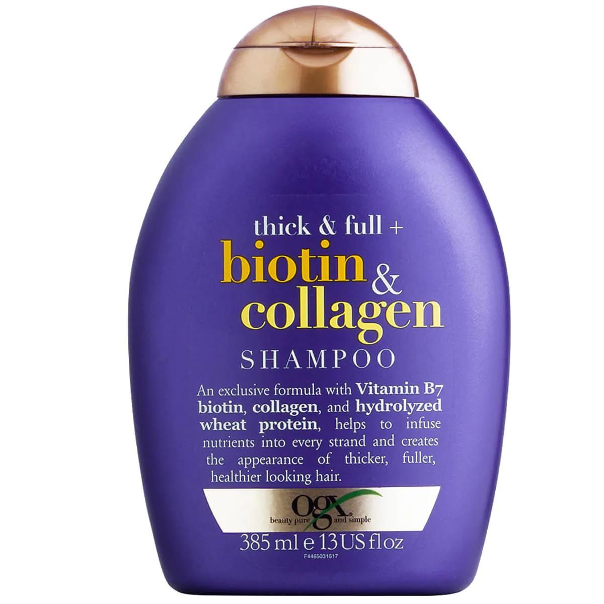 Shampoo OGX Biotin & Collagen com 385ml