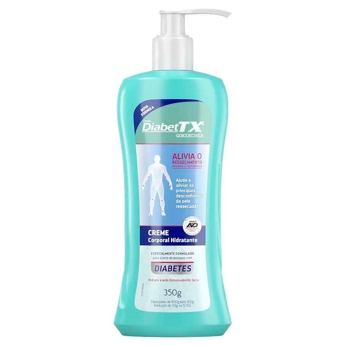 Creme Hidratante DiabetTX Goicoechea para Pele Seca a Extraseca com 350g