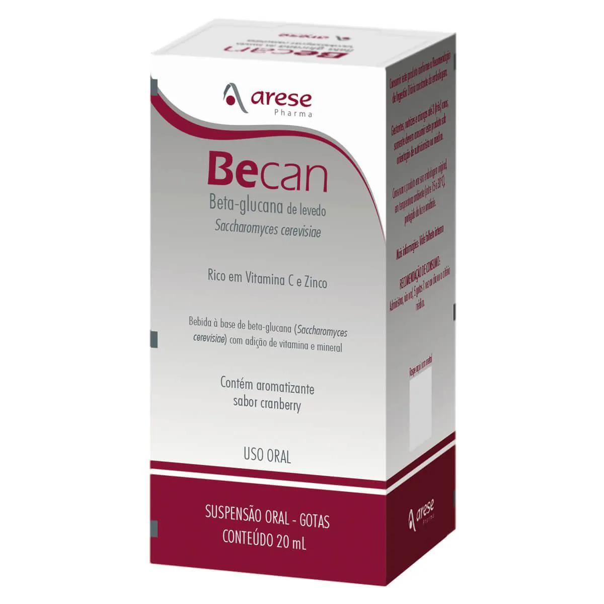 Becan Suspensão Oral em Gotas com 20ml