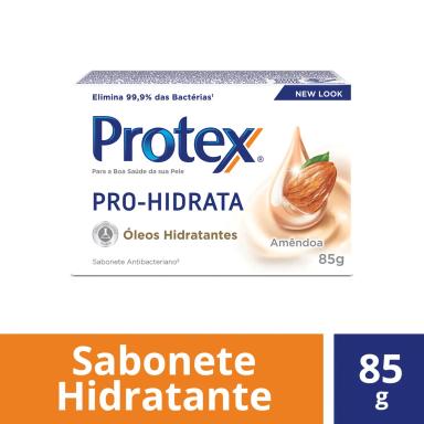 Sabonete em Barra Antibacteriano Protex Pro Hidrata Amêndoa