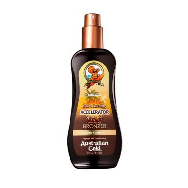 Bronzeador Australian Gold Accelerator Spray Gel com 237ml