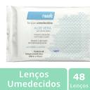 Lenço Umedecido Needs Aloe Vera com 48 unidades