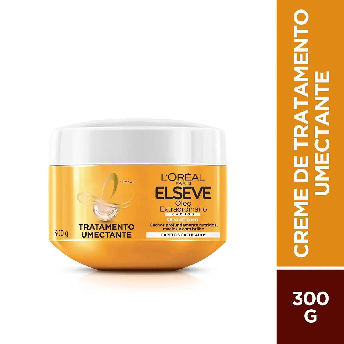 Creme de Tratamento Elseve Óleo Extraordinário Cachos com 300g