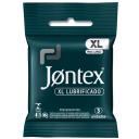 Preservativo Jontex Lubrificado XL 3 unidades