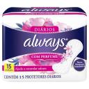 Protetor Diário Always com Perfume com 15 unidades